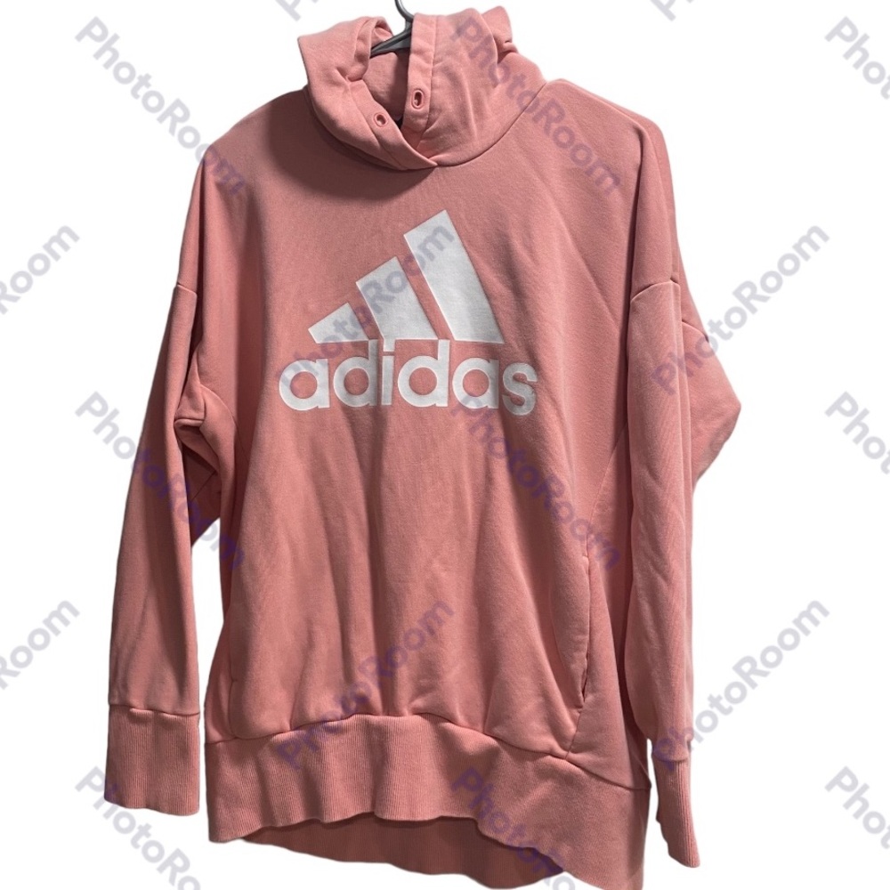 Women’s Adidas Pink Hooded Sweatshirt size‎ Medium